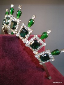Rhinestone Emerald Tiara by Richard Bradley for My Pink Planet