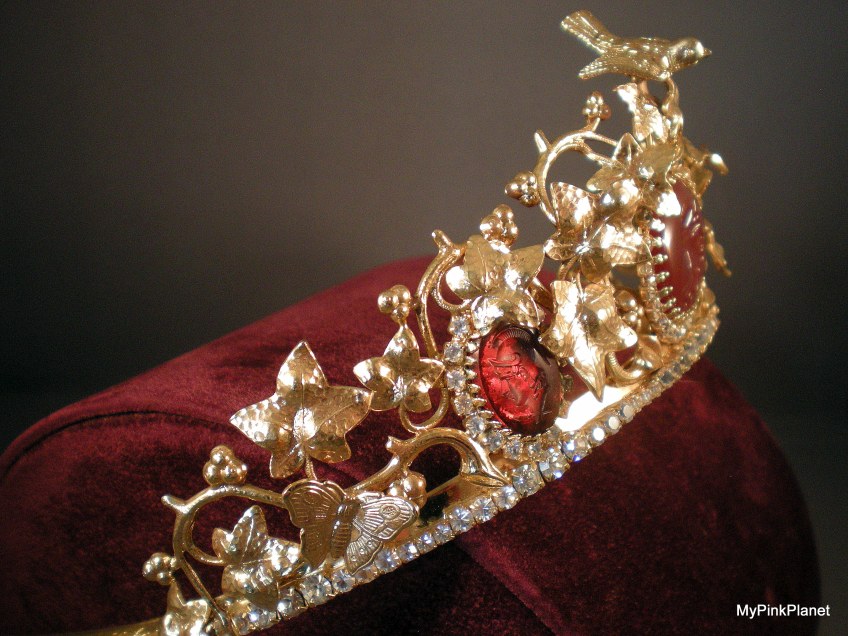 Josephine Bonaparte inspired tiara by Richard Bradley for My Pink Planet
